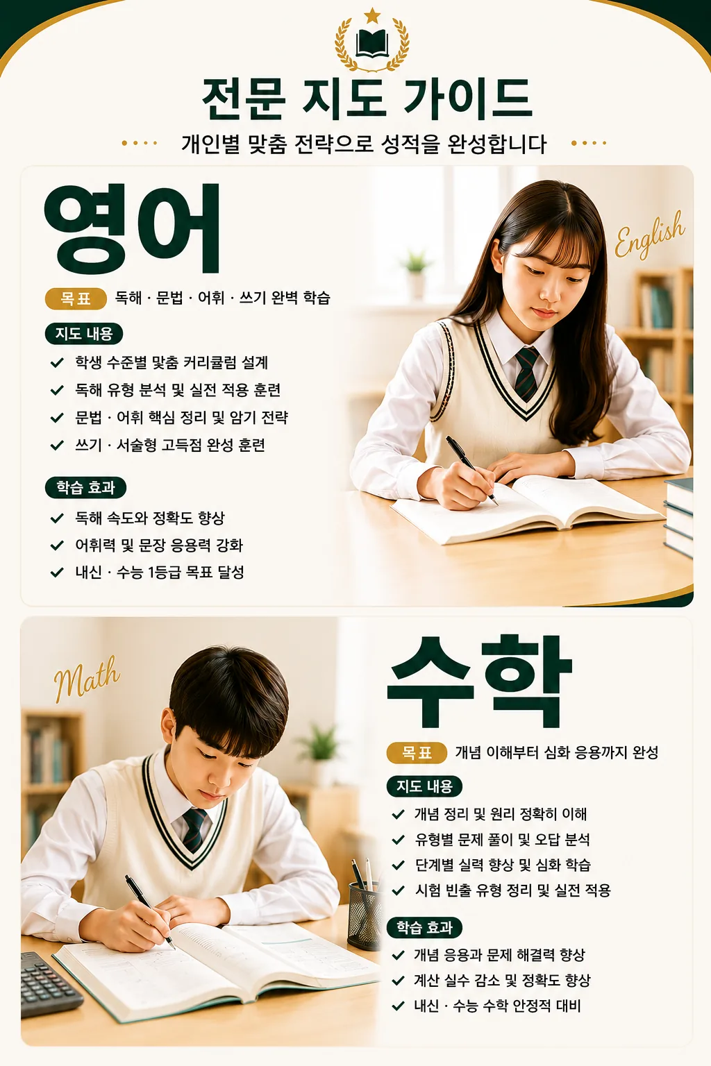 과외 수업 안내 3